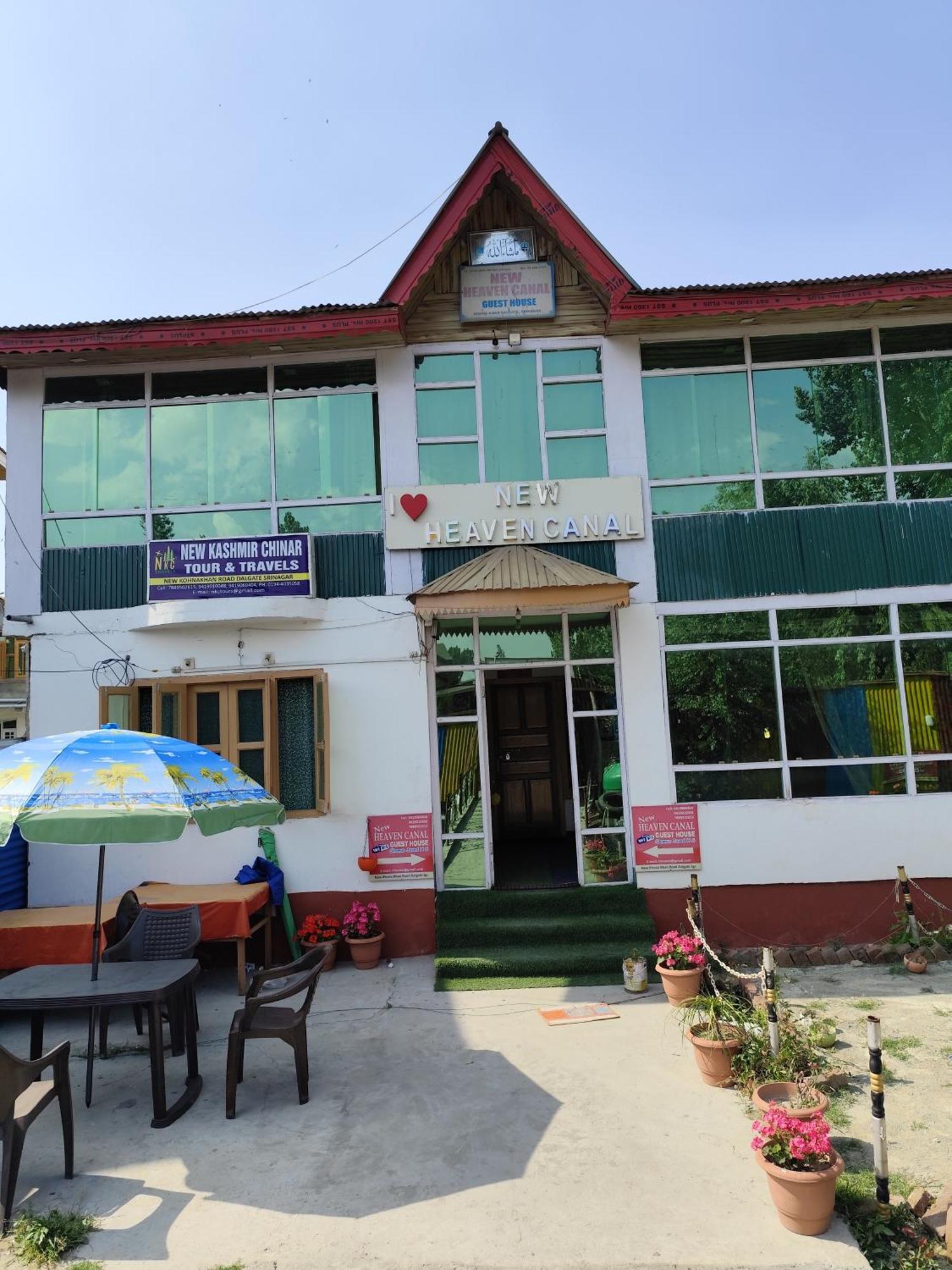 Hotel New Heaven Canal Srīnagar Exterior foto